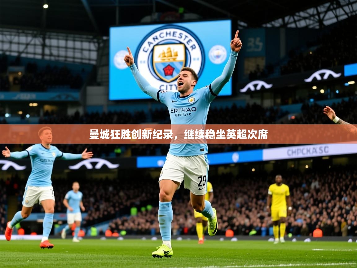 曼城狂胜创新纪录,继续稳坐英超次席  第3张