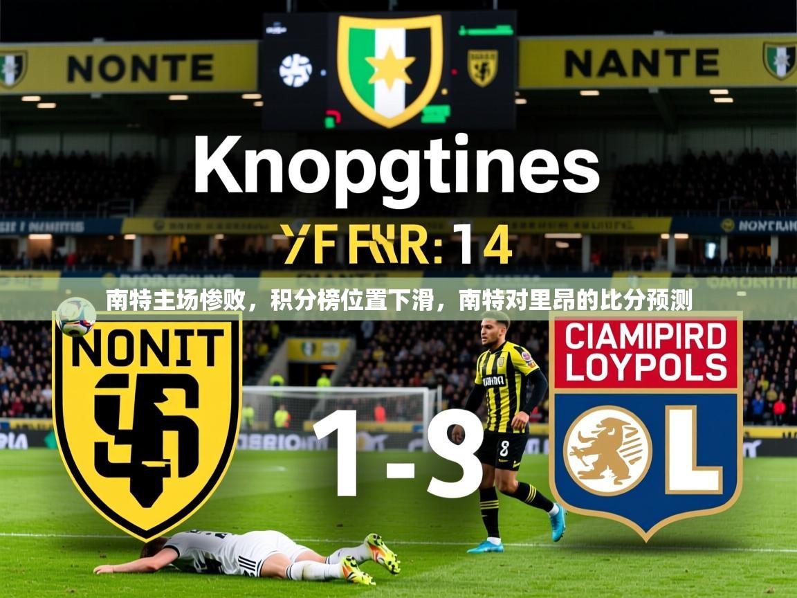 南特主场惨败,积分榜位置下滑,南特对里昂的比分预测 第1张
