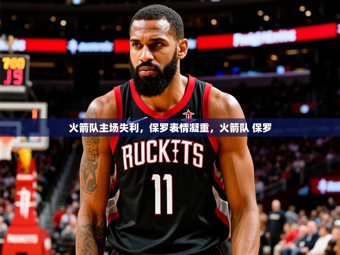 火箭队主场失利，保罗表情凝重，火箭队 保罗  第2张