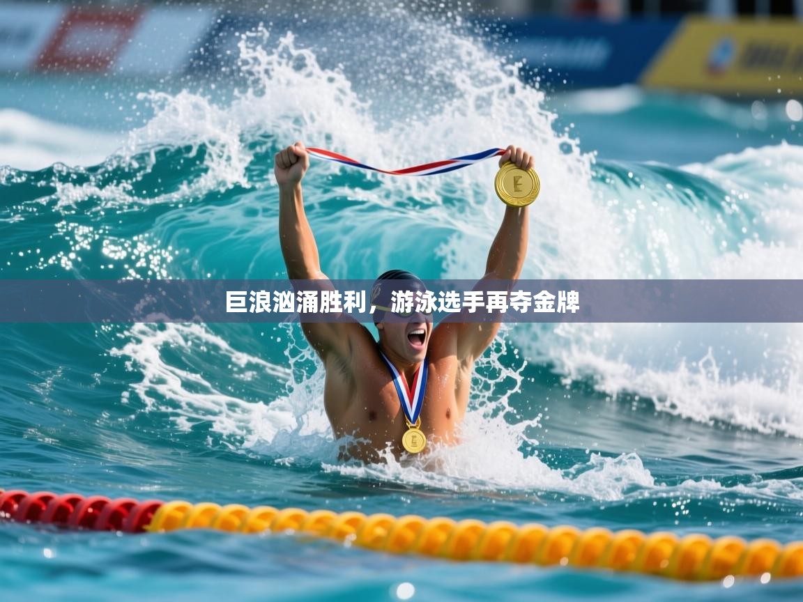 巨浪汹涌胜利，游泳选手再夺金牌  第1张
